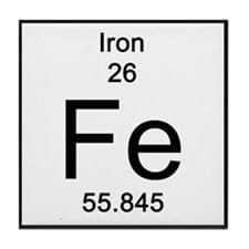 iron chemical number